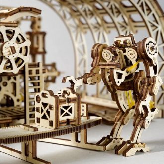 Ugears機械小鎮-機器人工廠 (11)