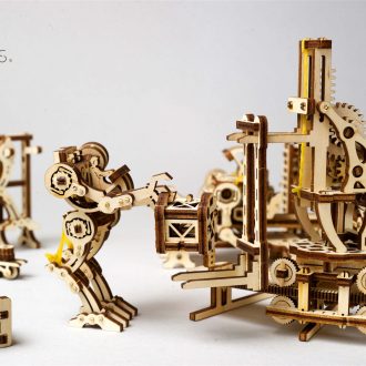 Ugears機械小鎮-機器人工廠 (5)