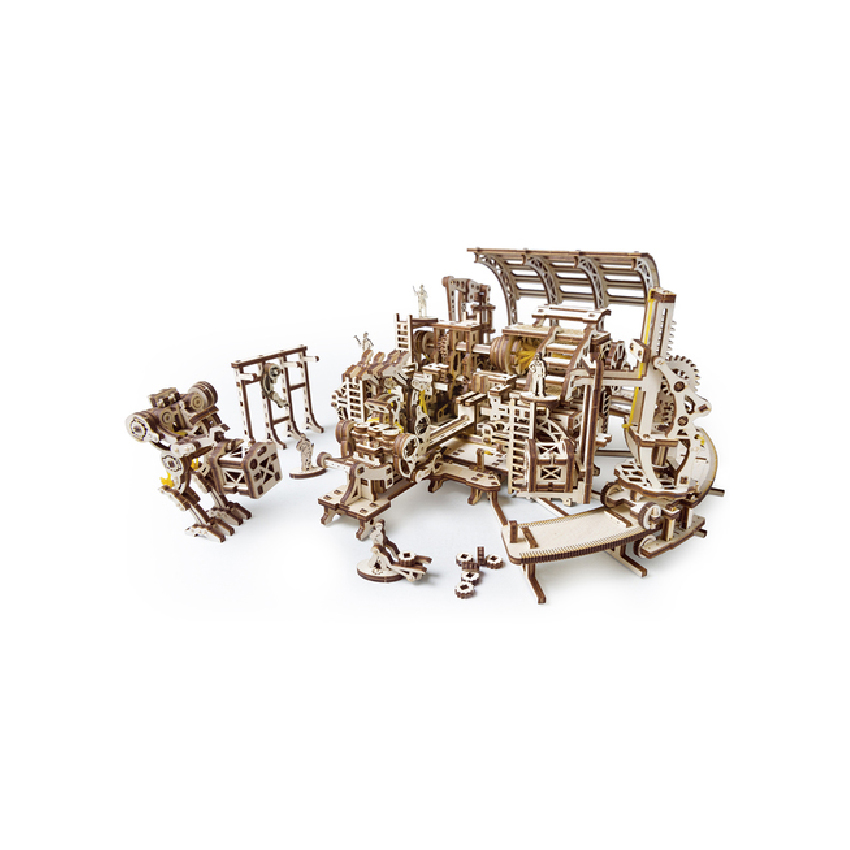 Ugears機械小鎮-機器人工廠 (8)